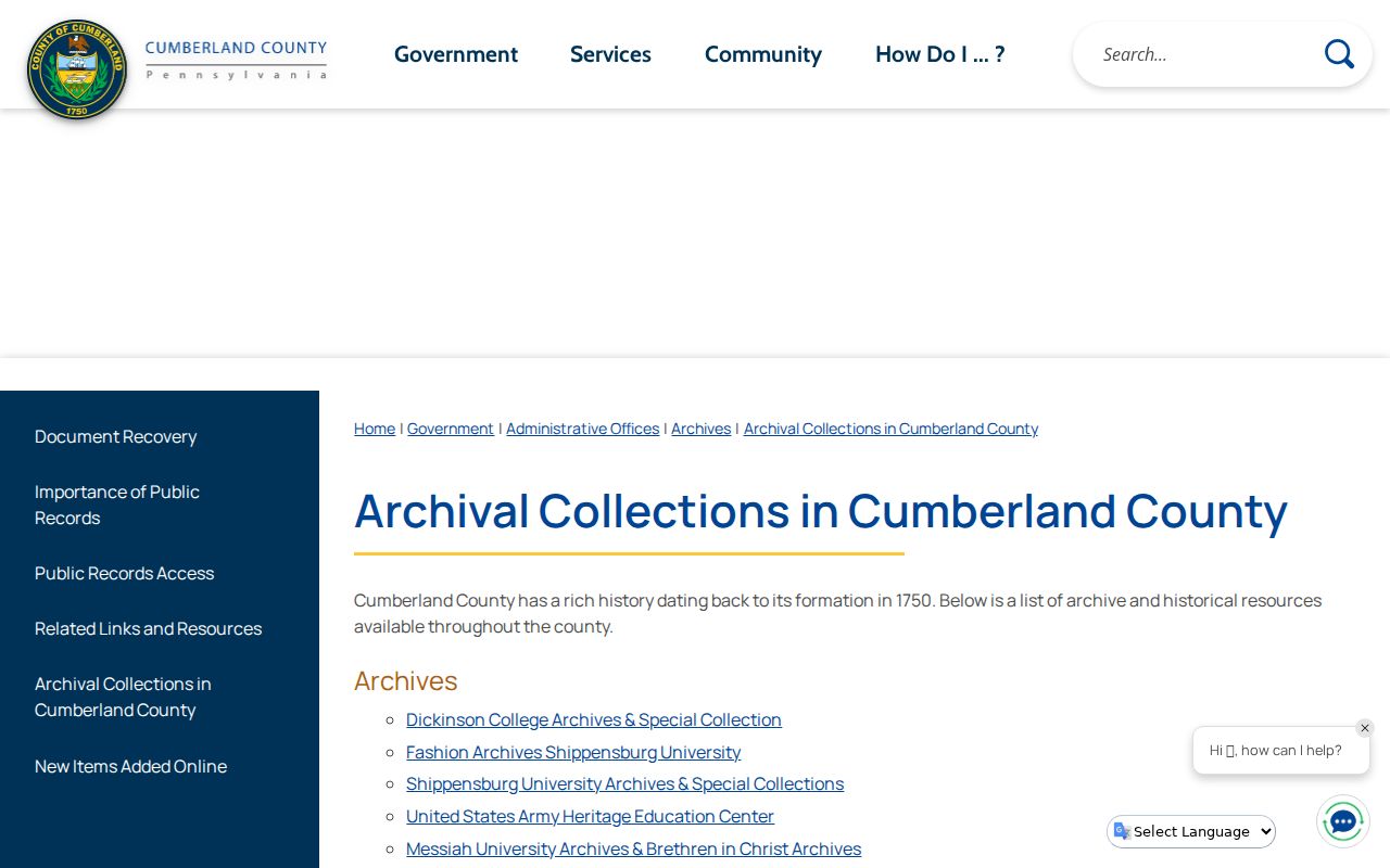 Carlisle city directory archival resources directory